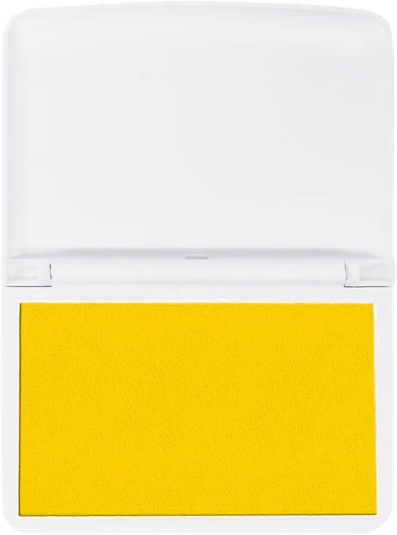 Colop Make Series, Ink Stamp Pads, with Non-Toxic Premium Ink, Water-Based Acid-Free (Sunny Yellow- Small) - Image 4